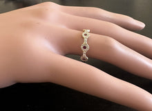Load image into Gallery viewer, 0.50 Carats Natural Ruby and Diamond 14K Solid Yellow Gold Band Ring