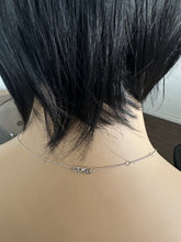 Load image into Gallery viewer, 4.00Ct Natural Peridot and Diamond 14K Solid White Gold Necklace