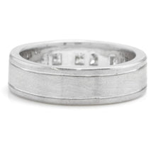 Load image into Gallery viewer, Heavy 0.90 Carats Natural Diamond 14K Solid White Gold Men's Ring