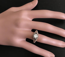 Load image into Gallery viewer, 1.16 Carats Splendid Natural Diamond 14K Solid Rose Gold Band Ring