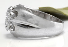 Load image into Gallery viewer, Splendid 1.05 Carats Natural Diamond 14K Solid White Gold Eternity Ring