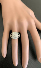 Load image into Gallery viewer, Splendid 1.50 Carats Natural Diamond 14K Solid White Gold Ring