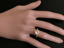Load image into Gallery viewer, 2.00 Carats Exquisite Natural Morganite 14K Solid Yellow Gold Ring