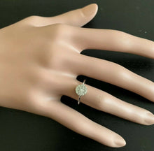 Load image into Gallery viewer, Splendid 0.15 Carats Natural Diamond 14K Solid White Gold Ring