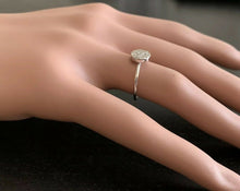 Load image into Gallery viewer, Splendid 0.15 Carats Natural Diamond 14K Solid White Gold Ring