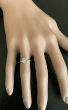 Load image into Gallery viewer, Splendid 0.15 Carats Natural Diamond 14K Solid White Gold Ring