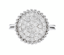 Load image into Gallery viewer, 0.75Ct Natural Diamond 14K Solid White Gold Ring