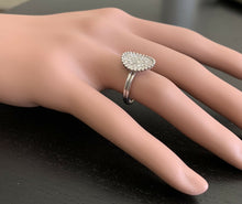 Load image into Gallery viewer, 0.75Ct Natural Diamond 14K Solid White Gold Ring