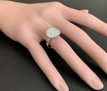 Load image into Gallery viewer, 0.75Ct Natural Diamond 14K Solid White Gold Ring