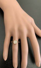 Load image into Gallery viewer, 0.30Ct Natural Diamond 14K Solid Rose Gold Band Ring