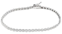 Load image into Gallery viewer, Very Impressive 1.15 Carats Natural Diamond 14K Solid White Gold Bracelet
