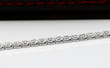 Load image into Gallery viewer, Very Impressive 1.15 Carats Natural Diamond 14K Solid White Gold Bracelet