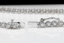 Load image into Gallery viewer, Very Impressive 1.15 Carats Natural Diamond 14K Solid White Gold Bracelet