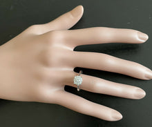 Load image into Gallery viewer, 0.45 Carats Natural Diamond 18k Solid White Gold Band Ring