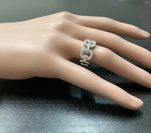 Load image into Gallery viewer, 0.40ct Natural Diamond 14k Solid White Gold Band Ring