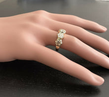 Load image into Gallery viewer, 1.25ct Natural Diamond 14k Solid Yellow Gold Band Ring