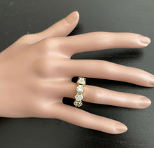 Load image into Gallery viewer, 1.25ct Natural Diamond 14k Solid Yellow Gold Band Ring