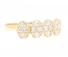 Load image into Gallery viewer, 1.20ct Natural Diamond 14k Solid Yellow Gold Band Ring