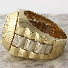 Load image into Gallery viewer, 1.25 Carats Natural Diamond 14K Solid Yellow Gold Men's Ring