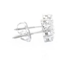 Load image into Gallery viewer, Exquisite 1.40 Carats Natural Diamond 14K Solid White Gold Stud Earrings