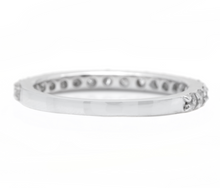 Load image into Gallery viewer, Splendid 0.65 Carats Natural Diamond 14K Solid White Gold Ring