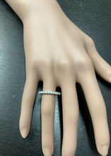 Load image into Gallery viewer, Splendid 0.65 Carats Natural Diamond 14K Solid White Gold Ring