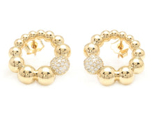 Load image into Gallery viewer, Exquisite 0.50 Carats Natural Diamond 14K Solid Yellow Gold Stud Earrings