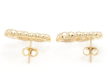 Load image into Gallery viewer, Exquisite 0.50 Carats Natural Diamond 14K Solid Yellow Gold Stud Earrings