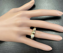 Load image into Gallery viewer, Splendid 0.32 Carats Natural Diamond 14K Solid Yellow Gold Ring