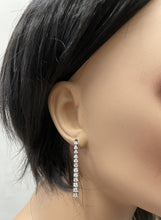 Load image into Gallery viewer, 1.40 Carat Natural Diamond 14K Solid White Gold  Earrings