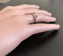 Load image into Gallery viewer, 1.22 Carats Natural Ruby and Diamond 14K Solid White Gold Ring