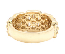Load image into Gallery viewer, 2.50Ct Natural Diamond 14K Solid Yellow Gold Men's Ring