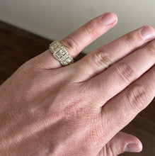 Load image into Gallery viewer, 2.50Ct Natural Diamond 14K Solid Yellow Gold Men's Ring