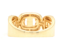 Load image into Gallery viewer, 0.70Ct Natural Diamond 10K Solid Yellow Gold Men's Ring