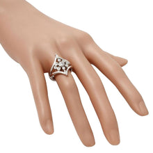 Load image into Gallery viewer, Splendid 1.00 Carats Natural VS1 Diamond 14K Solid White Gold Ring