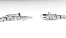 Load image into Gallery viewer, Splendid 5.45 Carats Natural Diamond 18K Solid White Gold Necklace