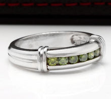 Load image into Gallery viewer, Splendid .50 Carats Natural VS Diamond 14K Solid White Gold Ring