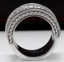 Load image into Gallery viewer, Splendid 4.00 Carats Natural VVS Diamond 14K Solid White Gold Ring