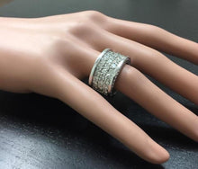 Load image into Gallery viewer, Splendid 4.00 Carats Natural VVS Diamond 14K Solid White Gold Ring