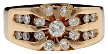 Load image into Gallery viewer, Splendid 1.00 Carats Natural VS2 Diamond 14K Solid Yellow Gold Ring