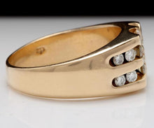 Load image into Gallery viewer, Splendid 1.00 Carats Natural VS2 Diamond 14K Solid Yellow Gold Ring