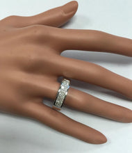 Load image into Gallery viewer, 1.20 Carats Natural VS1 Diamond 14K Solid White Gold Unisex Ring