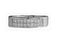 Load image into Gallery viewer, 1.20 Carats Natural VS1 Diamond 14K Solid White Gold Unisex Ring