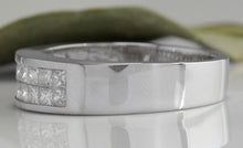 Load image into Gallery viewer, 1.20 Carats Natural VS1 Diamond 14K Solid White Gold Unisex Ring