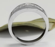Load image into Gallery viewer, 1.20 Carats Natural VS1 Diamond 14K Solid White Gold Unisex Ring