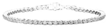 Load image into Gallery viewer, 4.90 Carats Natural Diamond 18K Solid White Gold Bracelet