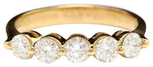 Load image into Gallery viewer, Splendid .90 Carats Natural Diamond 14K Solid Yellow Gold Ring