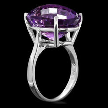 Load image into Gallery viewer, 14.80 Carats Exquisite Natural Amethyst 14K Solid White Gold Ring