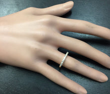 Load image into Gallery viewer, Splendid .35 Carats Natural Diamond 14K Solid Yellow Gold Ring
