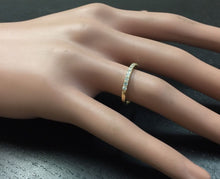 Load image into Gallery viewer, Splendid .35 Carats Natural Diamond 14K Solid Yellow Gold Ring